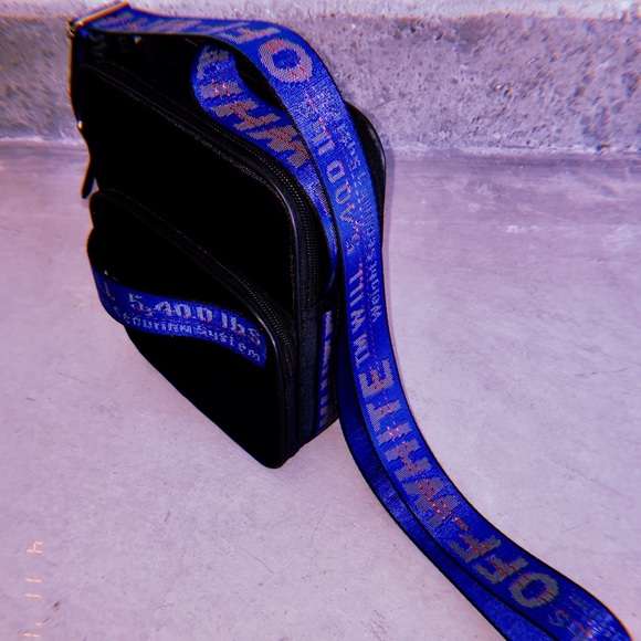 NEW 💙 Reworked “OFF” Bag | Blue 💙 - Picture 5 of 8